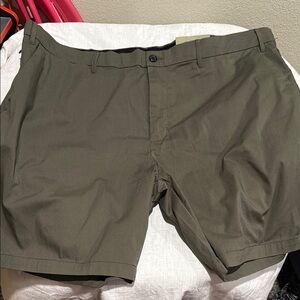 Goodfellow & Co Green Flat Front Shorts